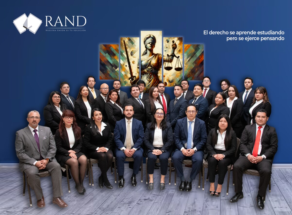 Foto oficial del equipo RAND Abogados, Día del Abogado